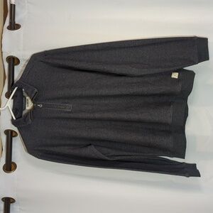 LinkSoul Tempus Fugit Popover 1/4 zip long sleeve sweatshirt